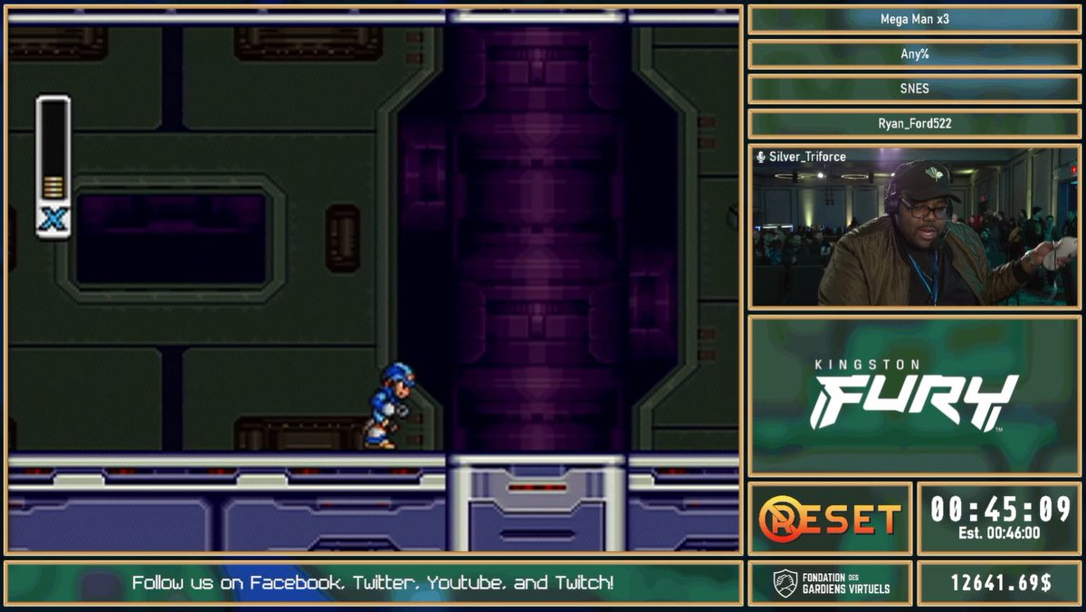 Applaudissements à Ryan_Ford522 pour ton succès lors de Mega Man x3. Ne ratez pas The Legend of Zelda 64: Dawn &amp; Dusk à venir. | Well done, Ryan_Ford522 on mastering Mega Man x3. Next on the agenda The Legend of Zelda 64: Dawn &amp; Dusk🎉 #speedrun #marathon #charity #noreset