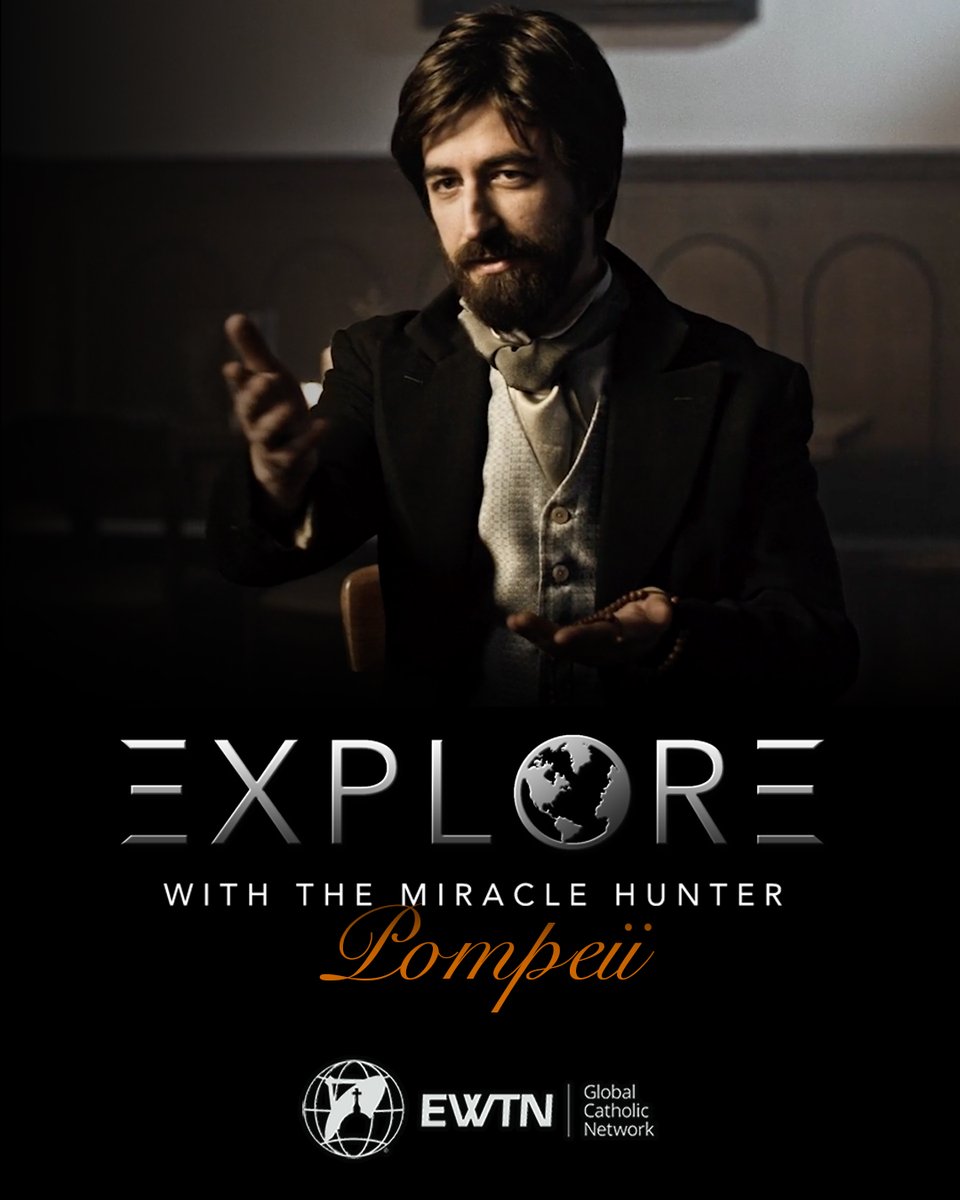 BREAKING NEWS: Pope Francis has approved the canonization of Blessed Bartolo Longo, a former satanist who, after a radical reversion, became known as the "Apostle of the Rosary.”

FMI: "Explore with the @MiracleHunter" - free to stream NOW! bit.ly/EOD_EMHpompei