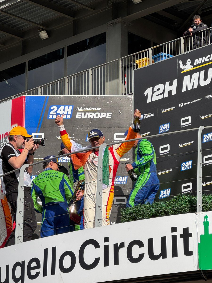 Akracingoffl's tweet photo. That's another podium for Ajith Kumar Racing in Europe for the @24hseries 12h of Mugello
P3 in the 992 AM category for our 3 lions
Next stop Spa-Francorchamps in Belgium for the 12h of Spa https://t.co/fOHl8fsBzK