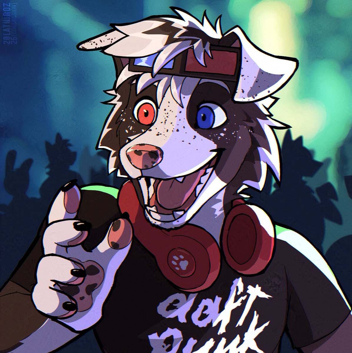Lathiroz (@lathiroz) on Twitter photo Party dog! Party dog!