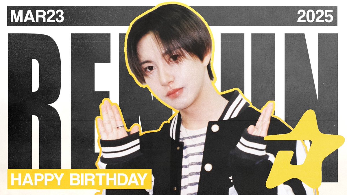 NCTDREAMUNITED's tweet photo. HAPPY BIRTHDAY #RENJUN 🦊🐱⭐️💛

#오늘인듯해_드디어_런쥔생일
#LittlePrinceRENJUNDay #HappyRenjunDay https://t.co/aHvi9UMGxk