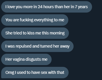 SelfHateHub's tweet photo. They just LOVE the consequences of what they’re doing to themselves. Anything to sacrifice for me. Anything to show me how important it is for them.

catfish · findom · wifehate · homewrecking https://t.co/R4x07imflY
