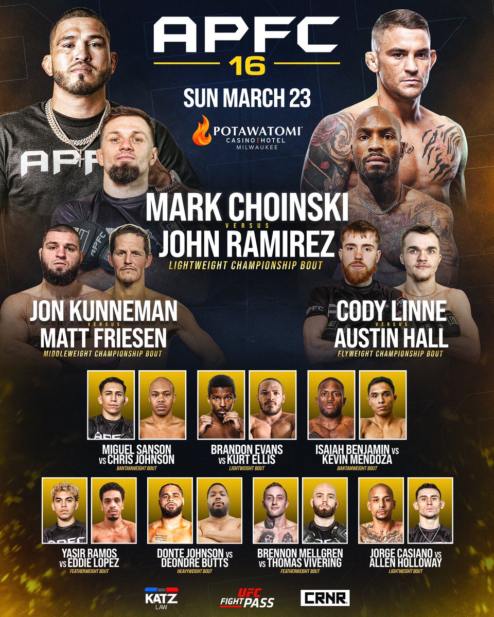 #APFC16 Fight Day 😈