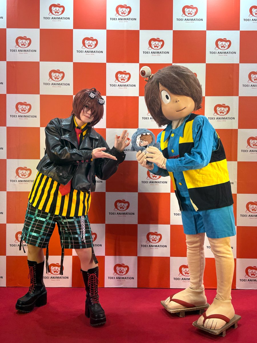 1日目に6期鬼太郎のコスプレで参加してました〜！
生で5期くんを一目見ることが出来たのが嬉しすぎた😍
ひとりで行くのが不安だったので銀さんに付き添いしてもらいました🙏✨️

📸→<a href="/05_cos_05/">あきやま</a> 

 #AJコスプレ 
 #AnimeJapan2025