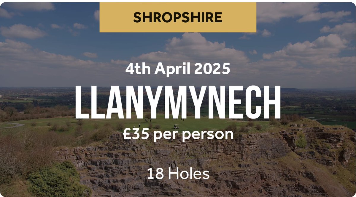 golfguidehq's tweet photo. Coming soon @golfguidehq Tour
@Llanymynechgolf
Space for 2 pairs £100 a 4 ball
https://t.co/fSELmpnaDR https://t.co/D8bzNEtCmO