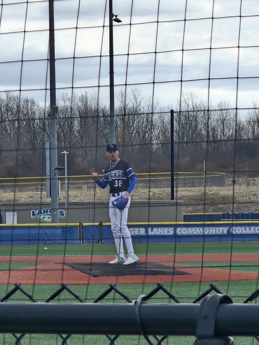 Start against Erie CC:
7 innings
7 SO
1 ER