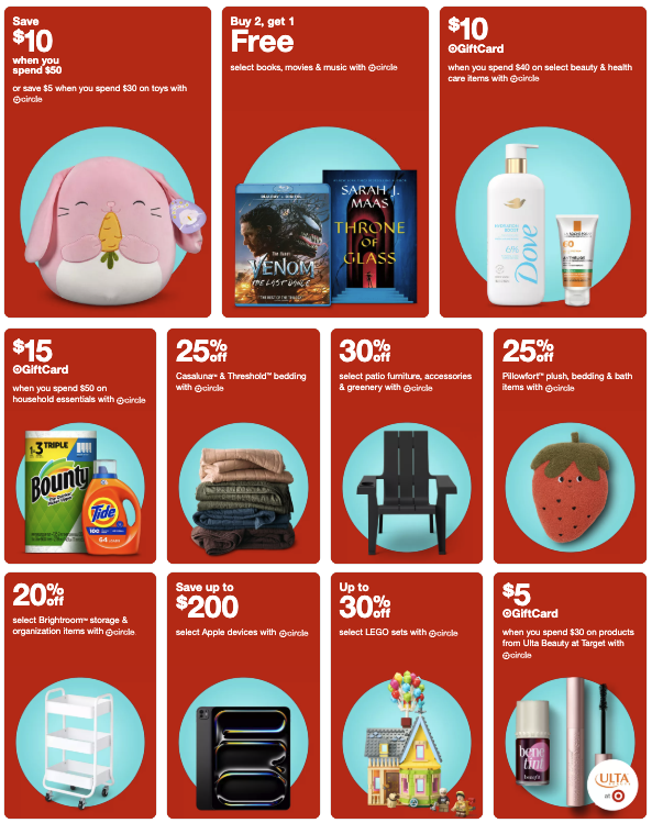 funkofinderz's tweet photo. 🚨 Circle Week at Target = BIG savings! 🚨 Deals on 1000s of items, including Funko, LEGO, Squishmallows & more! 🛒🔥 Don’t miss out—sale ends 3/29! #Ad #TargetCircleWeek
🔗 https://t.co/qvOAv1WCoj https://t.co/woOhS6vRJx