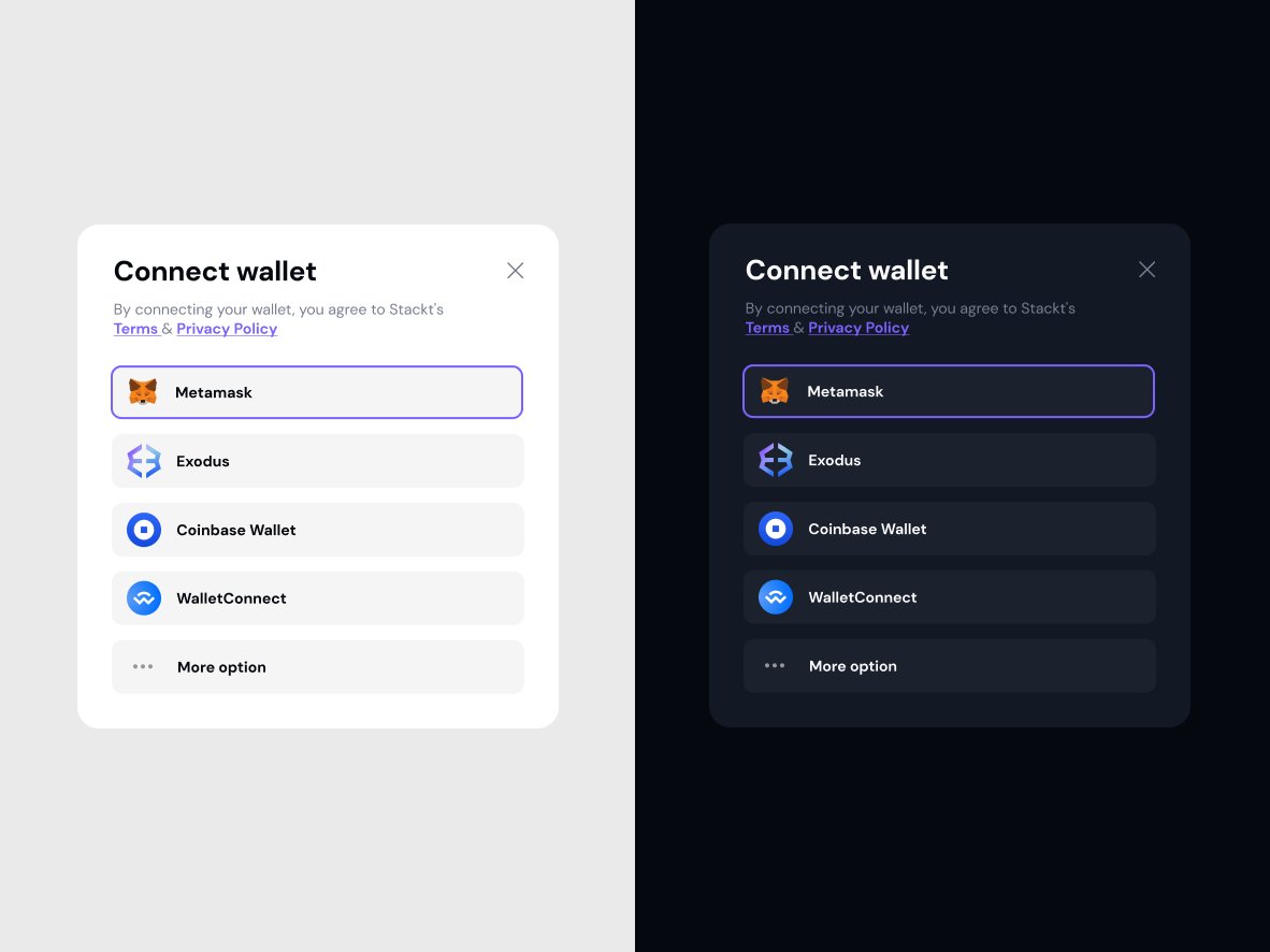 Connect Wallet - Modal