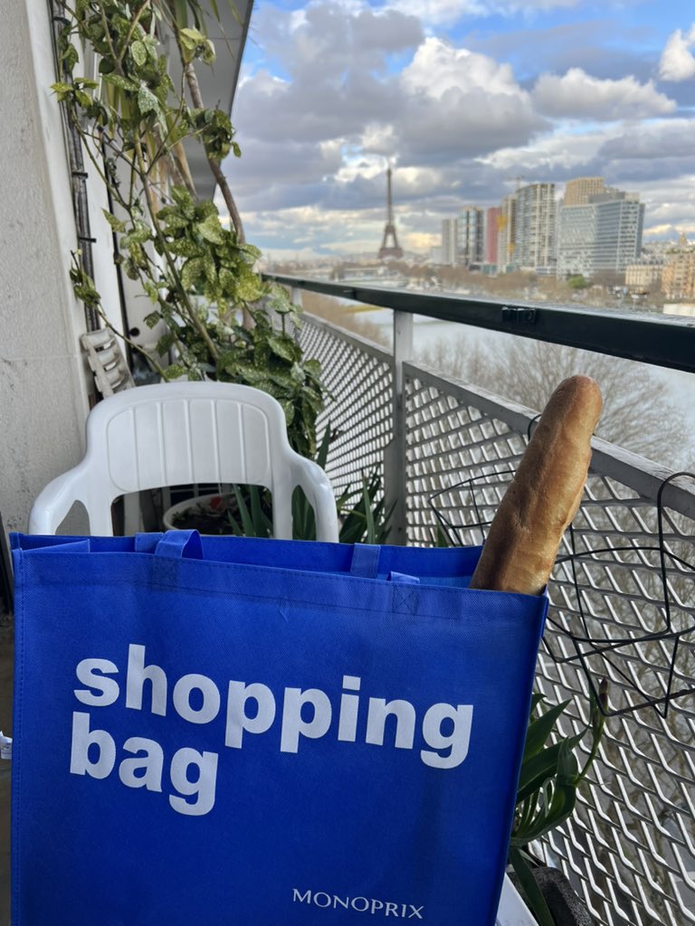 Now all I need is a bicycle and a beret. And maybe a plaid skirt. By the way, <a href="/OKnox/">Olivier Knox</a> , what happened to that purity of the French language thing?