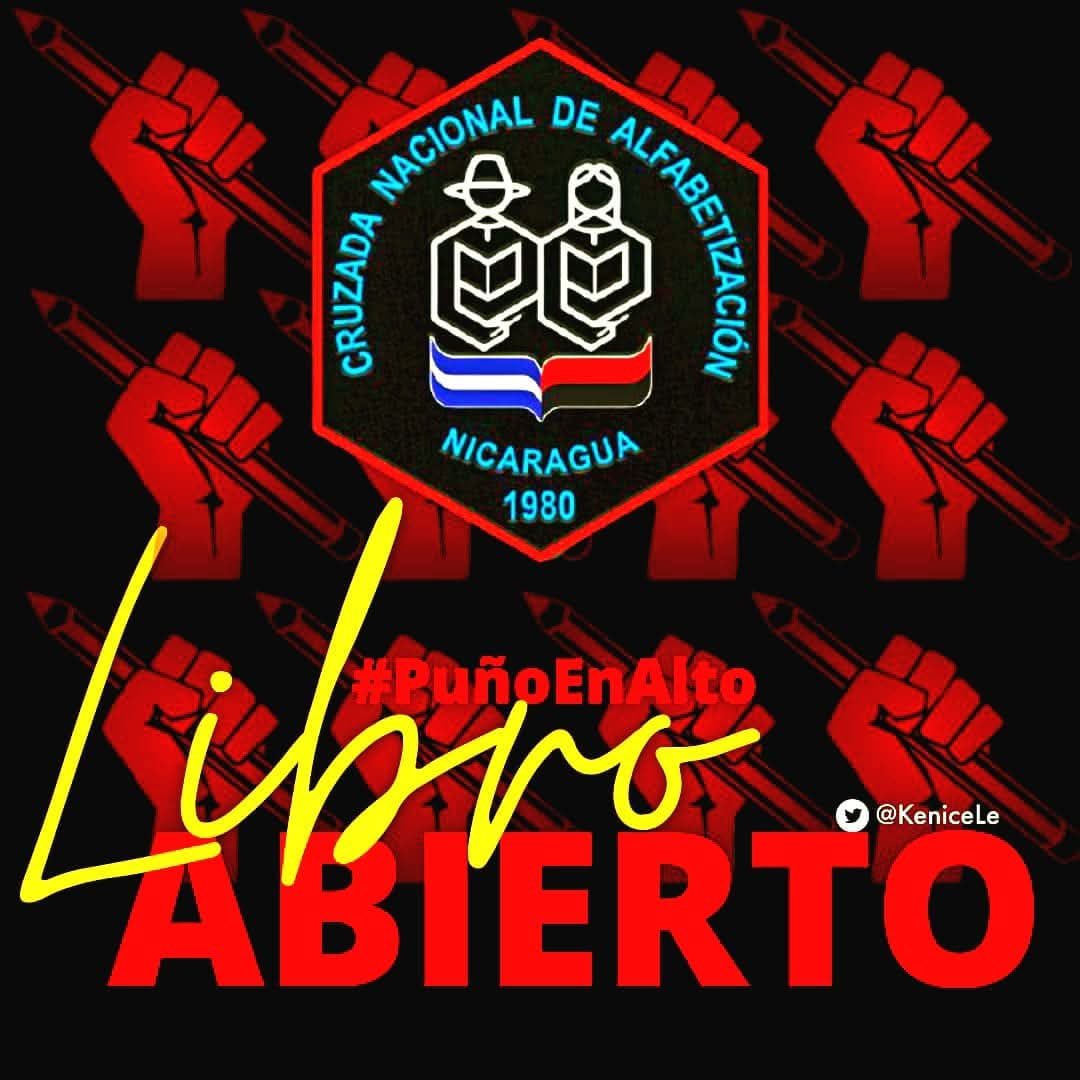 El primer regalo de amor que hizo la revolución del  FSLN en nuestra amada #Nicaragua #PuñoEnAlto