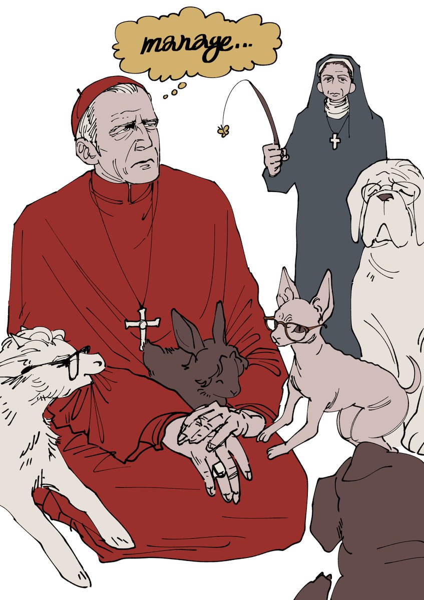 nakedguard102's tweet photo. #conclave #콘클라베 
이게 교회야 동물원이야 https://t.co/fFzFGxnX3W