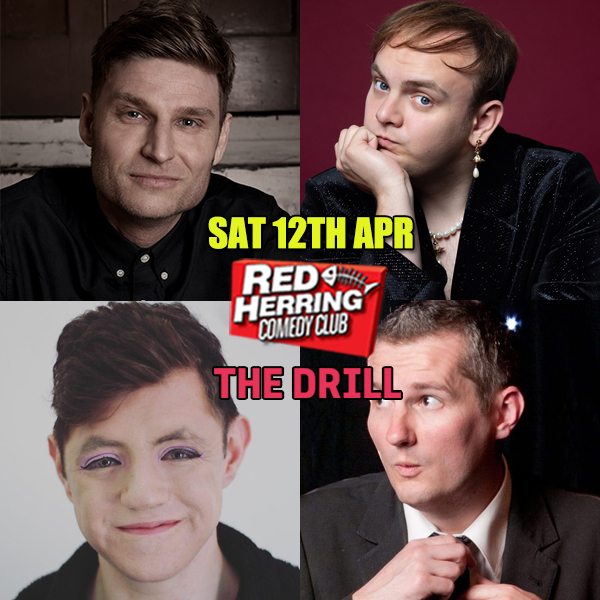 Lincoln Comedy (@lincolncomedy) on Twitter photo Headliner for the Sat 12th April, Red Herring Comedy Club <a href="/LincolnDrill/">Lincoln Drill</a> features Scott Bennett who is currently selling out tour shows for fun!
Also on the bill are the brilliant Andrew White, Sam Serrano & MC James Cook.
Grab your tickets here: bit.ly/3ZokLt3 Headliner for the Sat 12th April, Red Herring Comedy Club <a href="/LincolnDrill/">Lincoln Drill</a> features Scott Bennett who is currently selling out tour shows for fun!
Also on the bill are the brilliant Andrew White, Sam Serrano & MC James Cook.
Grab your tickets here: bit.ly/3ZokLt3