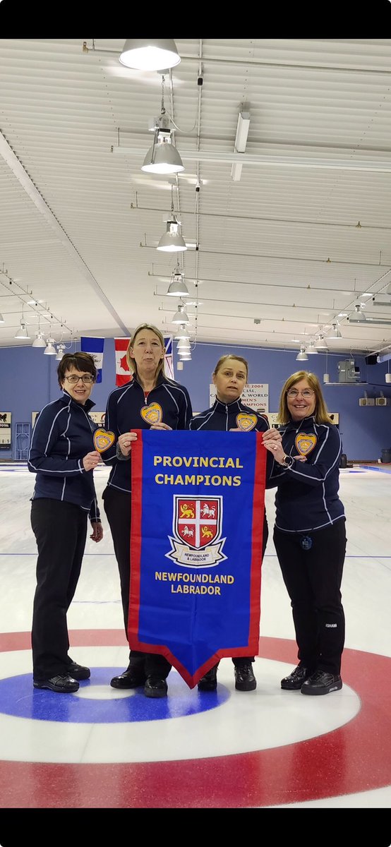 Congrats to the 2025 Provincial NL Seniors Champions curling out of the <a href="/remax/">RE/MAX</a> Centre, Jody, Carolyn, Colette &amp; Marie!