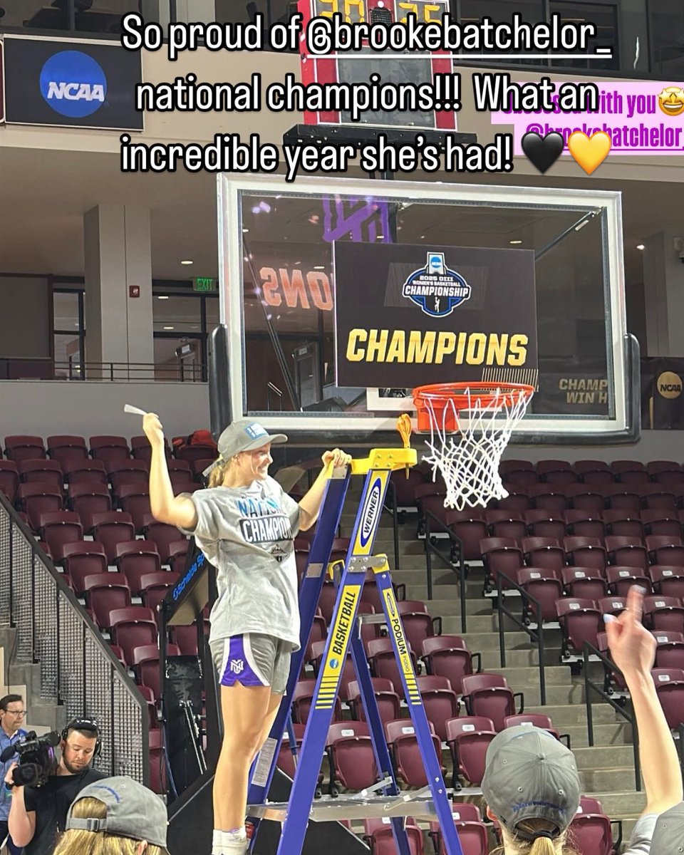 Paul VI Girls Basketball (@pvigirlsbball) on Twitter photo So proud of 2023 grad Brooke Batchelor and <a href="/nyuwomenshoops/">NYU Women's Basketball</a> NATIONAL CHAMPS! What an incredible year she’s had!!! 🖤💛 So proud of 2023 grad Brooke Batchelor and <a href="/nyuwomenshoops/">NYU Women's Basketball</a> NATIONAL CHAMPS! What an incredible year she’s had!!! 🖤💛