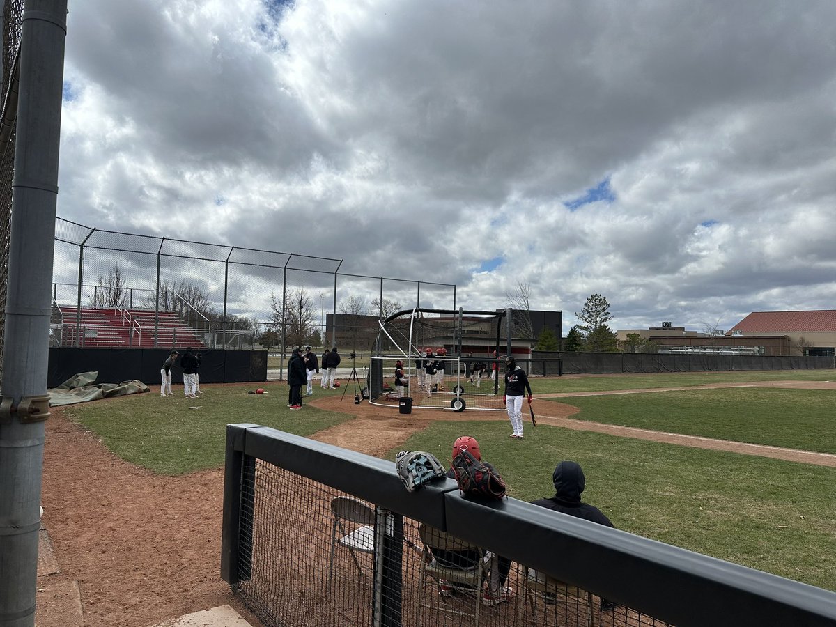 It’s about Development and giving guys resources to play at the highest level possible. This is just a normal day of maximizing our facilities. Live AB’s for the pitchers &amp; hitters to keep grinding to the top.