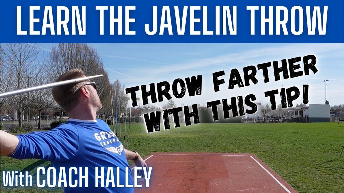 TheCoachHalley's tweet photo. I just released a new #javelin video. Thanks for sharing! 
https://t.co/ParK8NAVjf https://t.co/8mlXKqzKyU