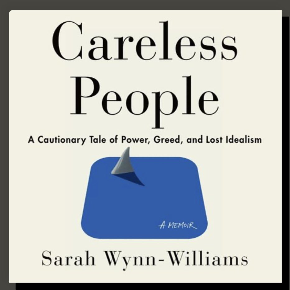 Recommended read: Careless People. The author has been blocked by arbitration from promoting it, so I’m doing my part. Also, Mark Zuckerberg is a son of a bitch and nobody should use his products.
Also, I’m well aware that Elon Musk is a son of a bitch and this is a rare use of X