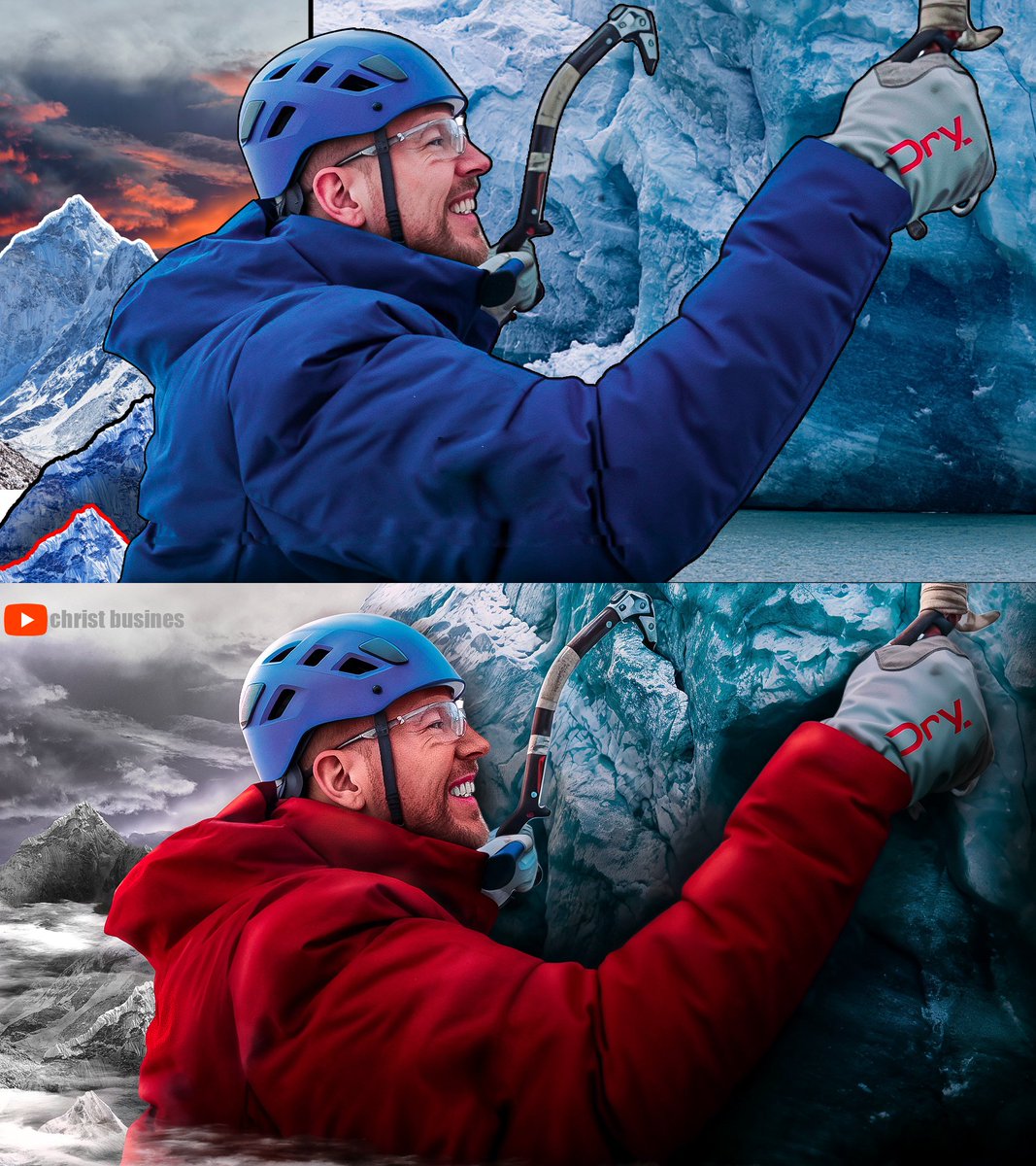 ChristIkapi's tweet image. Ma version de la dernière miniature de @mrbeast