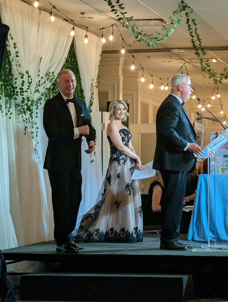 What an amazing night at Black Tie Bingo in support of <a href="/CityHospFound/">SCH Foundation</a>! <a href="/JeffRogstadCTV/">Jeff Rogstad</a> &amp; I had so much fun emceeing!