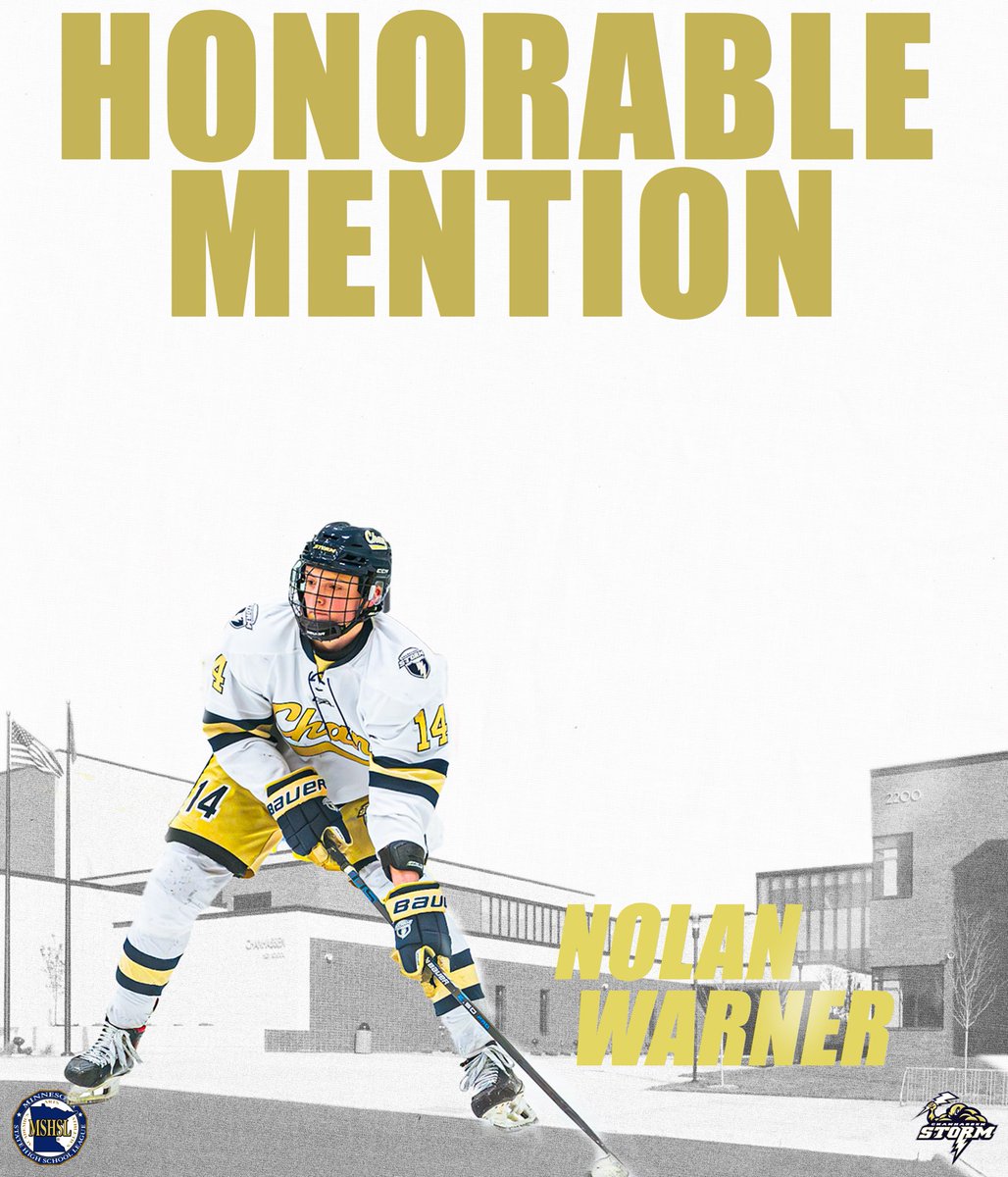 Our All-Conference Honorable Mention winners this season are Jack Gleason and Nolan Warner. Well done boys!