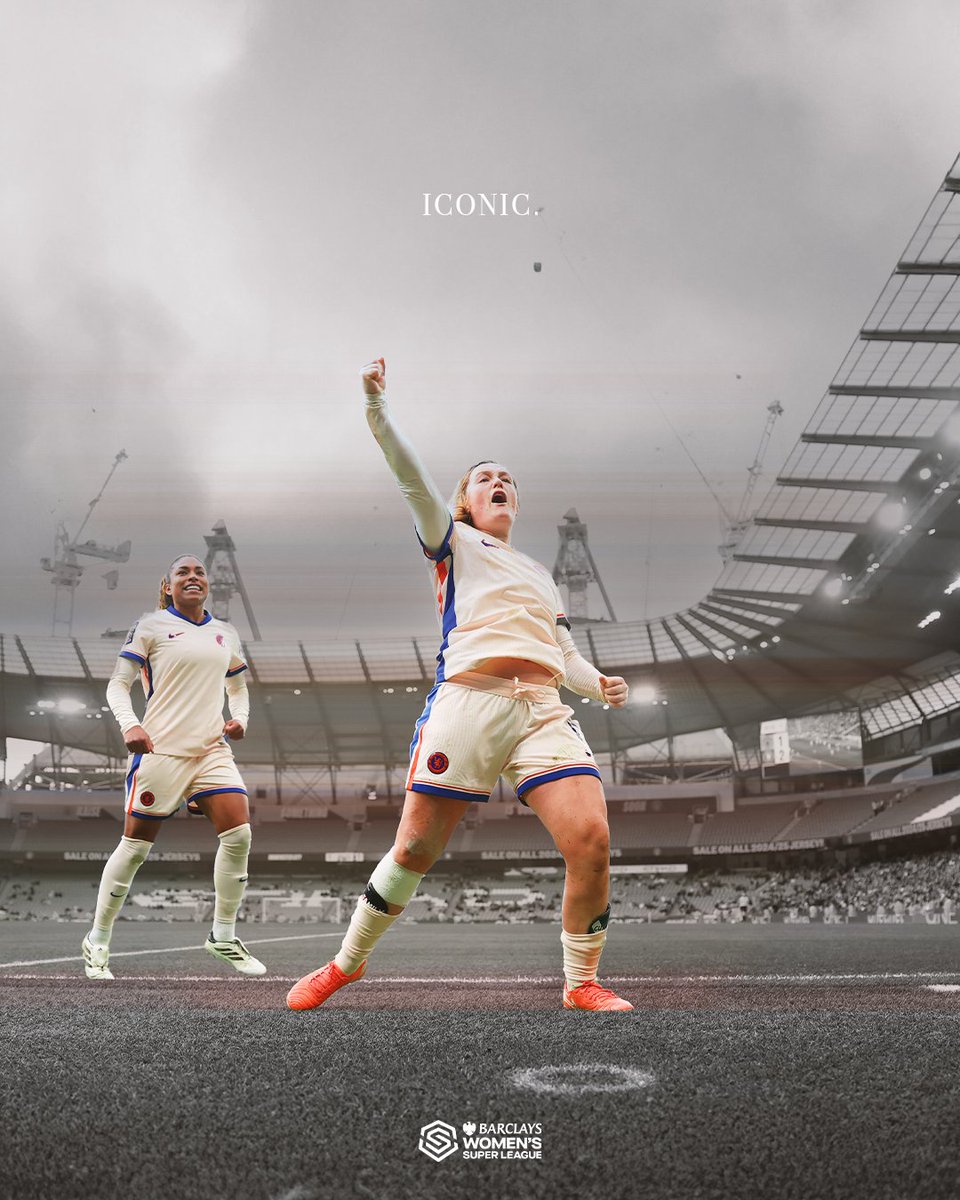 ICONIC. 

<a href="/ChelseaFCW/">Chelsea FC Women</a> #BarclaysWSL