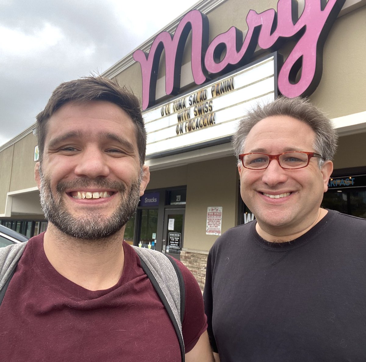 danfaggella's tweet photo. Thoughts and insights from a morning of coffee, waffles, and AGI / ethics talk with the one and only Scott Aaronson this morning in Austin.
1. (this fucking shocked me) Alignment researchers at big labs don't ask about WHAT they're aligning AGI for.
I basically said "You think about where AGI could take life itself, and what should be our role vs the role of vast posthuman life in the universe. Who did you talk about these things with in the OpenAI superalignment team?"
I swear to god he says "to be honest we really didn't think about that kind of moral stuff."
I reply: "brotherman... they're spending all day aligning. But to what end? To ensure an eternal hominid kingdom? To ensure a proliferation of potentia and conscious life beyond the stars? How can you align without an end goal?"
10 minutes more of talking resulted in the conclusion that, indeed, the "to what end?" question literally doesn't come up.
My supposition is because it is fundamentally taken for granted that AGI is to be forever a tool for humanity (and not a moral patient, or future valuable form of life) - and anyone with more cosmic views probably keeps it to themselves.
2. Scientific research in questionable place.
Scott mused a lot about whether the NSF, or NIST or other similar initiatives will exist in the current form in the next 3 years or so - and he thinks this'll lead more academics to find new sources of funding, or maybe find for-profit ways to work on AGI alignment.
It'll be interesting to see if this plays out / how.
3. Who is worth talking to regarding far-out AGI futures:
I asked: "So, you have this very not-speciesist take around moral value - that it isn't just opposable thumbs and DNA but is other 'stuff' that we should understand thoroughly if we are to build AGI. SO very people ask those kinds of questions - who else thinks about those kinds of scenarios?"
Scott said that he spends an inordinate amount of time reading @TheZvi (which is about the greatest compliment he could give, tbh), and that he's a guy worth talking about. I let him know I think Zvi once disagreed firmly with one of my cosmic alignment tweets in his newsletter and Scott was like "all the more reason to find the crux and talk to him."
"Have you talked to @robinhanson?" lol yes Scott, definitely. Many a time over the last 11 years.
@DKokotajlo67142 came up (who apparently was just in Austin, shucks, I missed him) and @Liv_Boeree.
^ VERY oddly, he didn't mention anyone from the big labs who would be good to talk to about more "cosmic" moral concerns other than a quick mention of @janleike, who he respects.
Looks like I need to sign up for Zvi's newsletter, and read Liv's writing (I've only seen some of her interviews) on alignment... and see if Jan has anything long-form on posthuman life / moral value.
...
All in all a fun talk - and I hope to have Scott on again in the coming year for another Trajectory episode.
