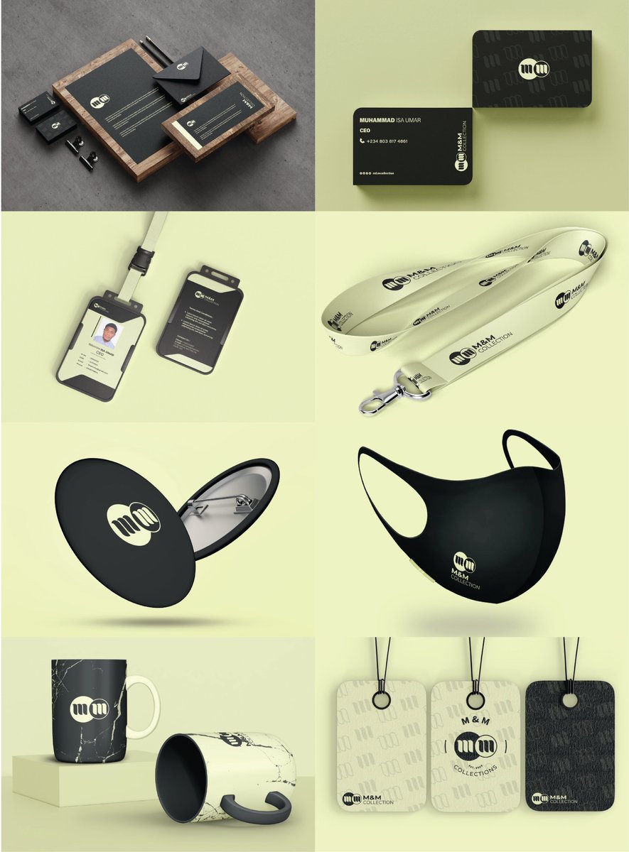 basicandbase's tweet photo. The M&amp;M Collection logo blends elegance and modernity with overlapping circles symbolizing unity and style. The bold typography reflects confidence, while the monochrome palette ensures timeless versatility. A perfect representation of fashion that speaks sophistication! https://t.co/JcpgQTydp9