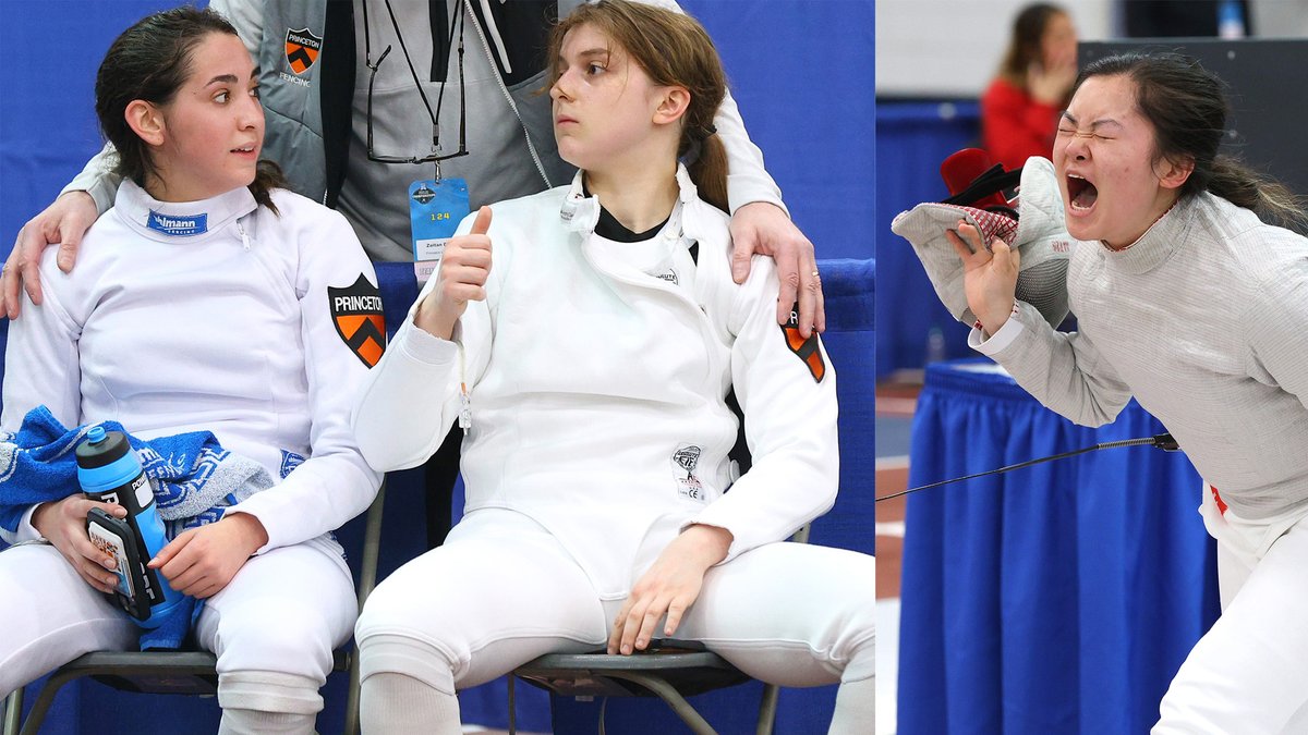 We'll have three semifinalists when the NCAA individual competition begins at 1:30 with Leehi Machulsky and Hadley Husisian going back to back in épée and then Alexandra Lee in saber!

ESPN+ broadcast: tinyurl.com/2cvy3s7a