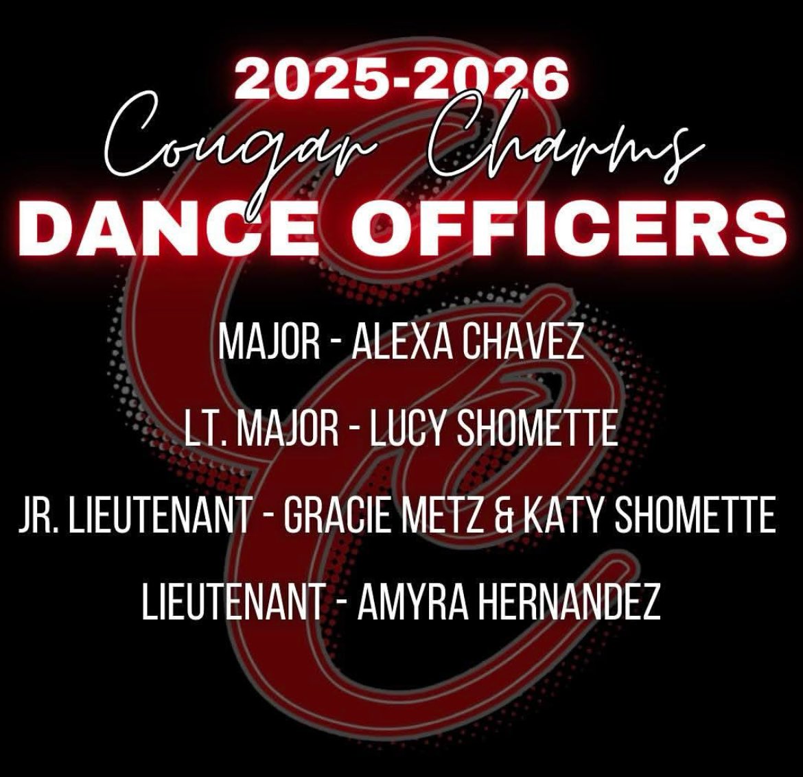 TomballCharms's tweet photo. Congratulations to our 2025-2026 Dance &amp; Social Officer Lines! https://t.co/C2jtm3l8SB