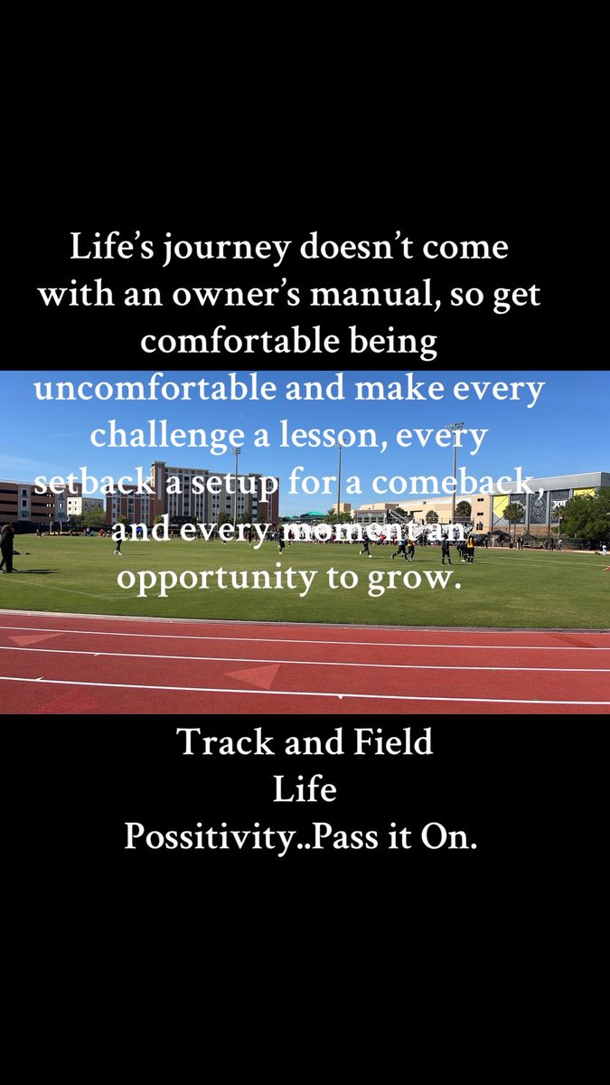 fastfergie16's tweet image. Life’s journey doesn’t come w/ an owner’s manual,so get comfortable being uncomfortable #NeverScared #Adversity #Challenges #Obstacles #Opportunities  #yolo #athletes #NoRegrets #NoExcuses #ComfortableBeingUncomfortable #Setbacks #Comebacks #Positivity #Optimistic  #TrackandField