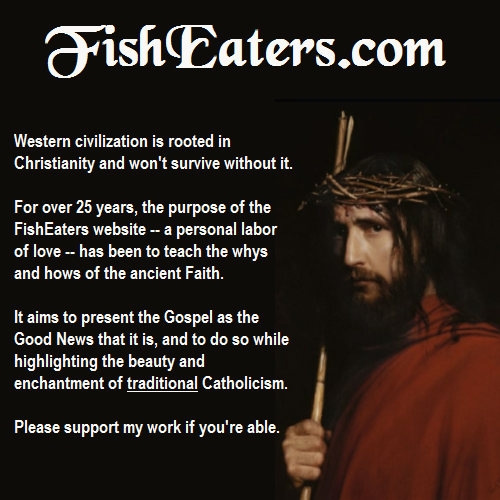 FishEaters's tweet image. Please explore the FishEaters website, and if you like what you see, tell others about it and link to it. Let's reclaim the West for Christ!
Site:
FishEaters.com
How to help:
fisheaters.com/donations/dona…