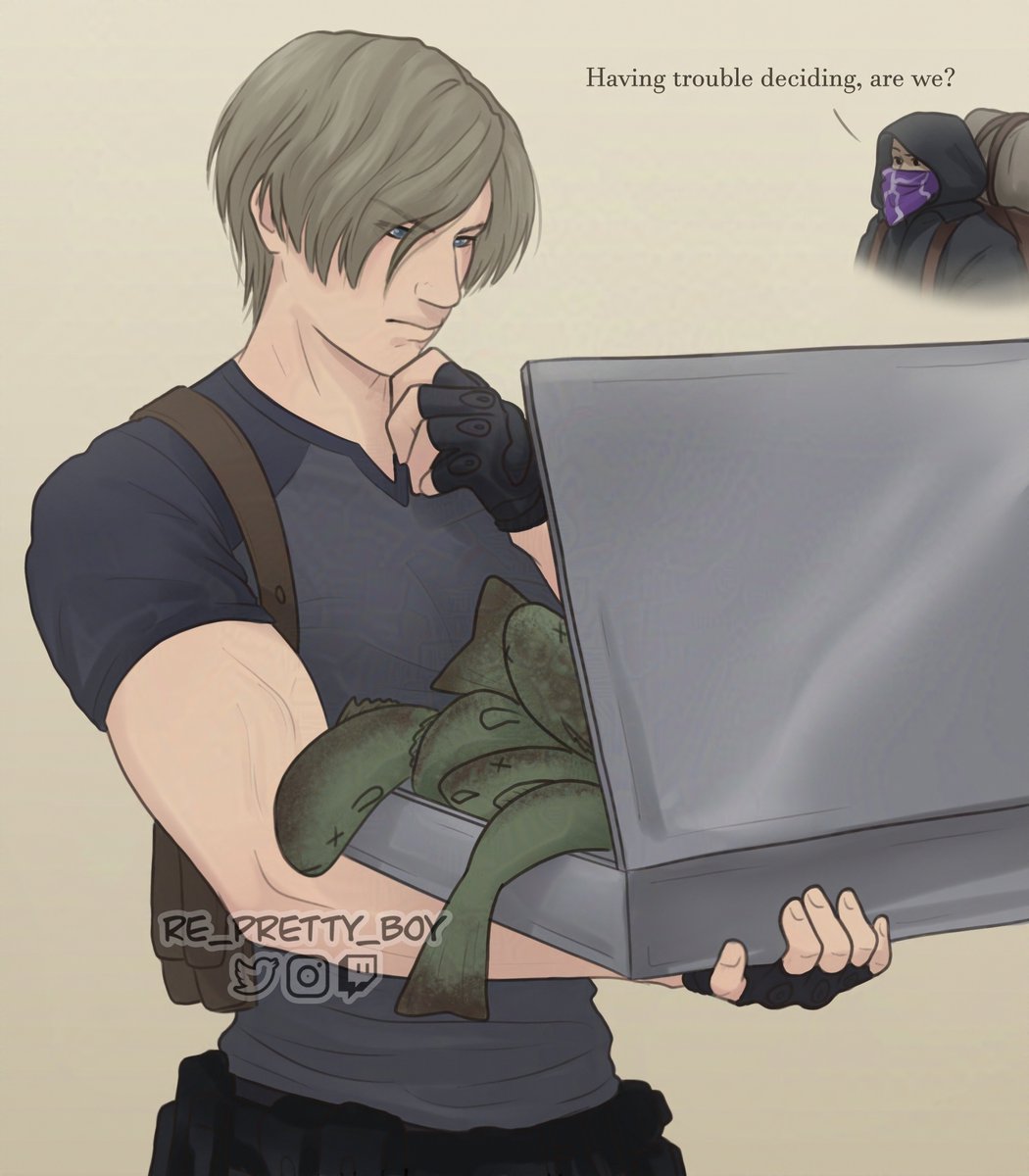 I only carry the most important things on me :3c

#ResidentEvil #LeonKennedy #RE4R