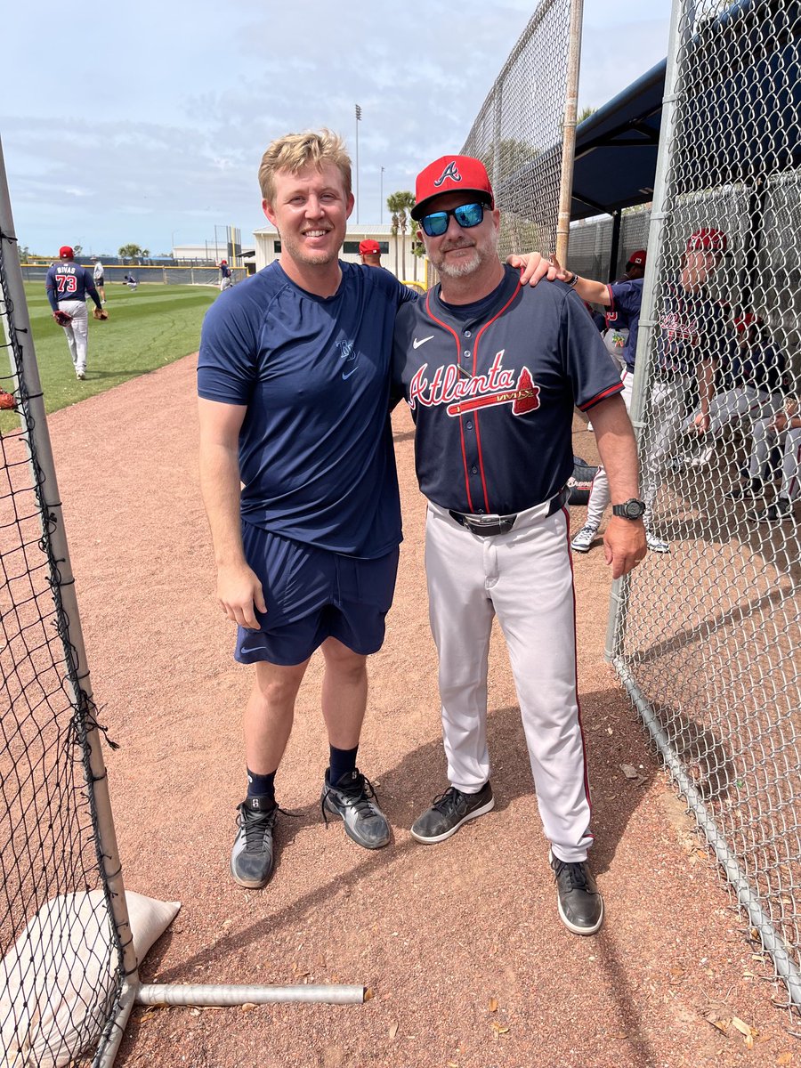Two beautiful Chesty Lions in Florida!  Spring Training!  Great to see Coach Stoll and Garret Cleavinger both excelling in professional baseball!!!