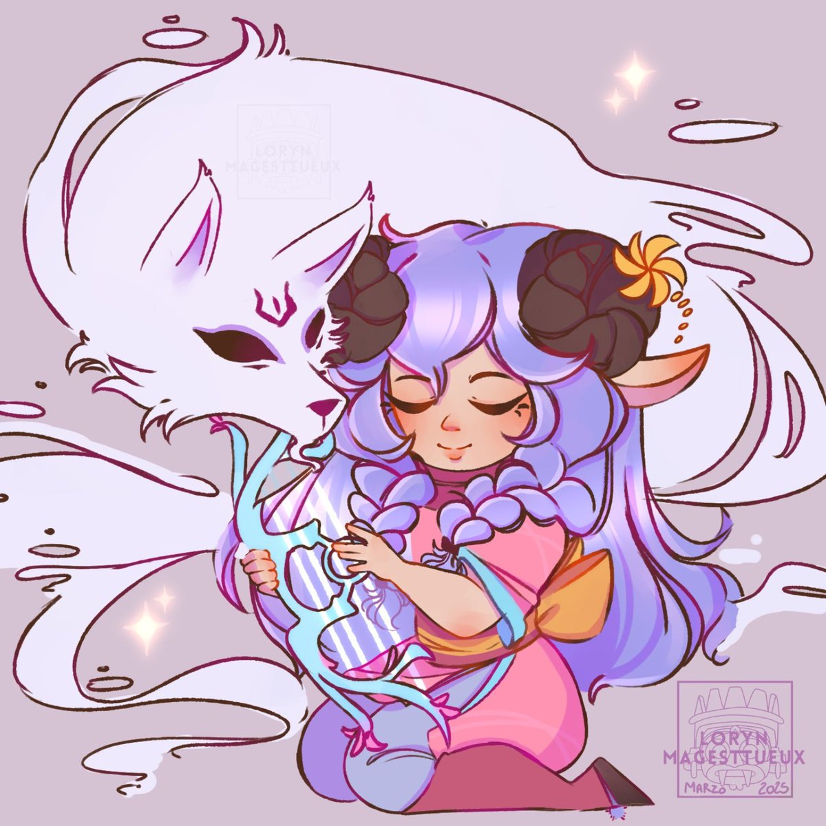 Loryn_Magestt's tweet photo. KINDRED FLOR ESPIRITUAL ES MI FAVORITA y tenía que dibujarla si o Si🌸🎨
#lol #kindred #florespiritual #skins #leagueoflegends #dibujodigital #dibujos #opencomissions #drawing #draw #fanart https://t.co/2vM2WbTl27