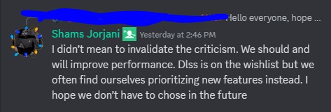 GlitchUnltd's tweet image. The developers are focused on features and DLSS is on their wish list #Helldivers - #Helldivers2Community
