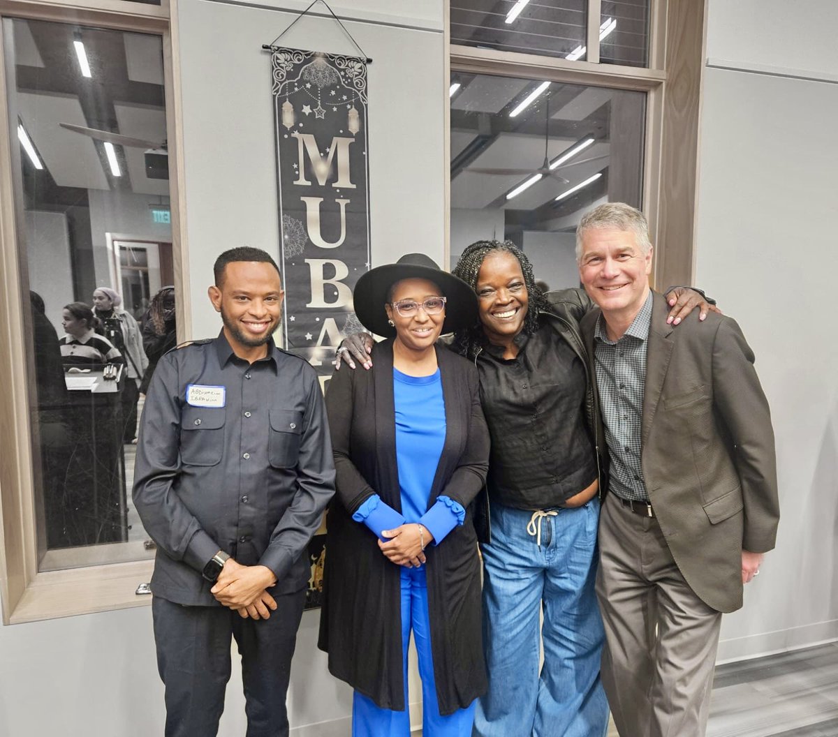 Arabow's tweet image. Thank you, Mayor @Nadia_Mohameds and Mayor Roslyn Harmon, for the lovely Iftar Dinner With Many Community Members, @LtGovFlanagan, CM Yolanda Farris, Rep @LarryKraftSLP, Rep @CLYouakim, CM Rog, Director Celia Anderson, SLP (SOAR) Students & other elected and appointed officials.