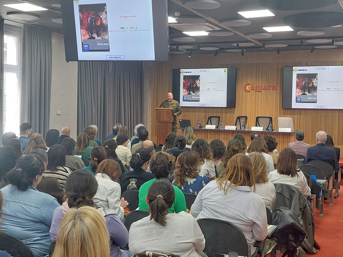 MADOC_ET's tweet photo. ¿Estamos bajo amenaza química? La respuesta no importa, siempre alertas, siempre preparados, todos. Conferencia y prácticas impartidas en colaboración del Ilustre Colegio Oficial de Medicos de Asturias
@icomasturias @semes_asturias #agentesquimicos #nbq
#ConocimientoNuestroValor https://t.co/skEewjnRp5