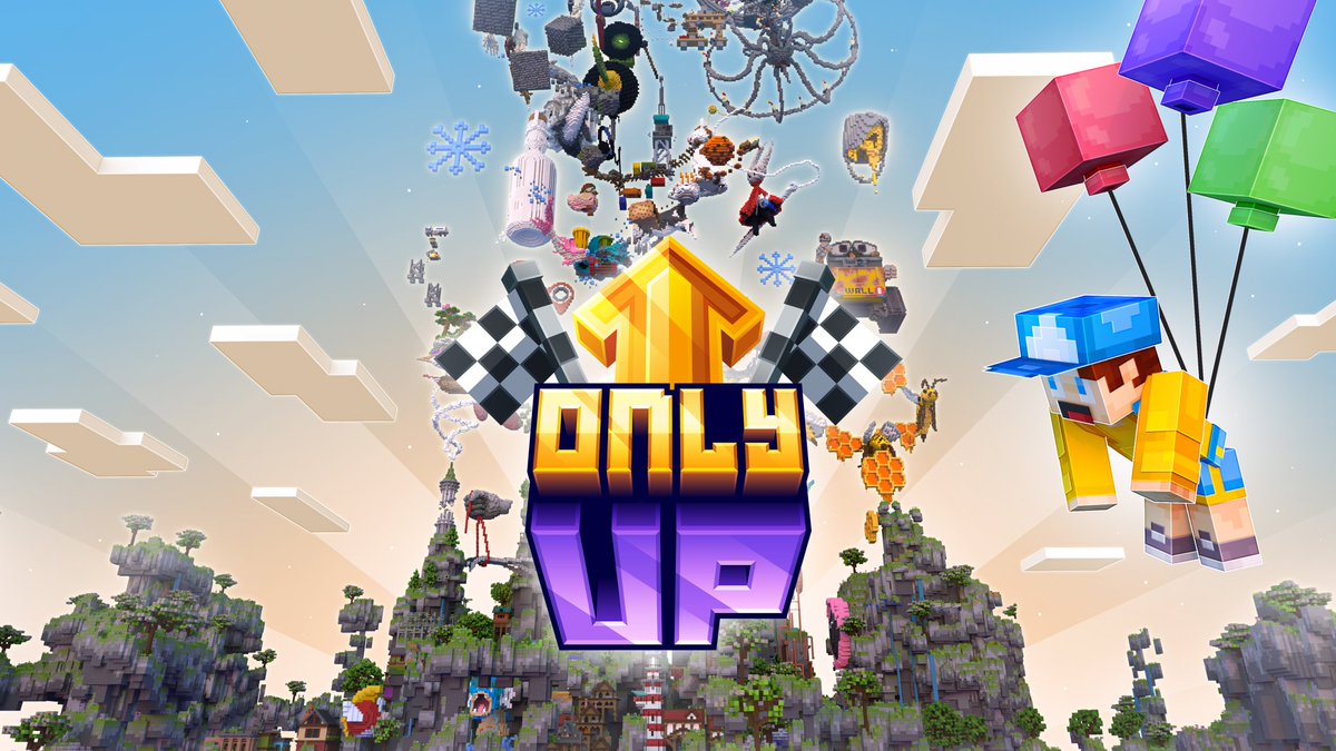 🚨 Attention Parkour runners! 🚨

After the incredible success of our first Only Up, we HAD to go bigger!

Only Up 2 features 5 times the size, Coop-Mode, hundreds of paths and relentless challenges to test your skills.

Launching in two weeks on April 6th! 🗓️