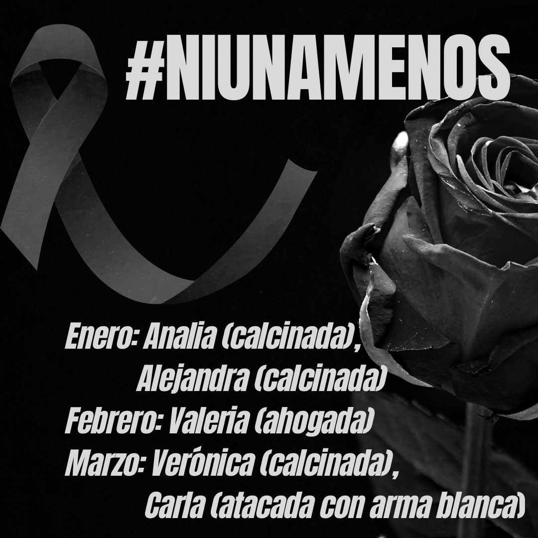 #NIUNAMENOS Bastaaaaaa!!!!
Pero basta también de menospreciar los datos, la información. Basta de decir que estamos locas o somos fundamentalistas.Necesitamos que toda la sociedad asuma la responsabilidad.