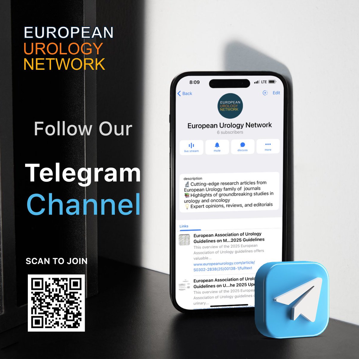 Laura Bukavina (@laurabukavinamd) on Twitter photo Are you sick of all the noise and just want to know the latest in urology ? Subscribe to our new telegram channel for <a href="/EUplatinum/">European Urology</a> <a href="/EurUrolOpen/">European Urology Open Science</a> <a href="/EurUrolOncol/">European Urology Oncology</a> <a href="/EurUrolFocus/">Eur Urol Focus</a> .. easy as 🥧 link here >>> t.me/europeanurology Are you sick of all the noise and just want to know the latest in urology ? Subscribe to our new telegram channel for <a href="/EUplatinum/">European Urology</a> <a href="/EurUrolOpen/">European Urology Open Science</a> <a href="/EurUrolOncol/">European Urology Oncology</a> <a href="/EurUrolFocus/">Eur Urol Focus</a> .. easy as 🥧 link here >>> t.me/europeanurology