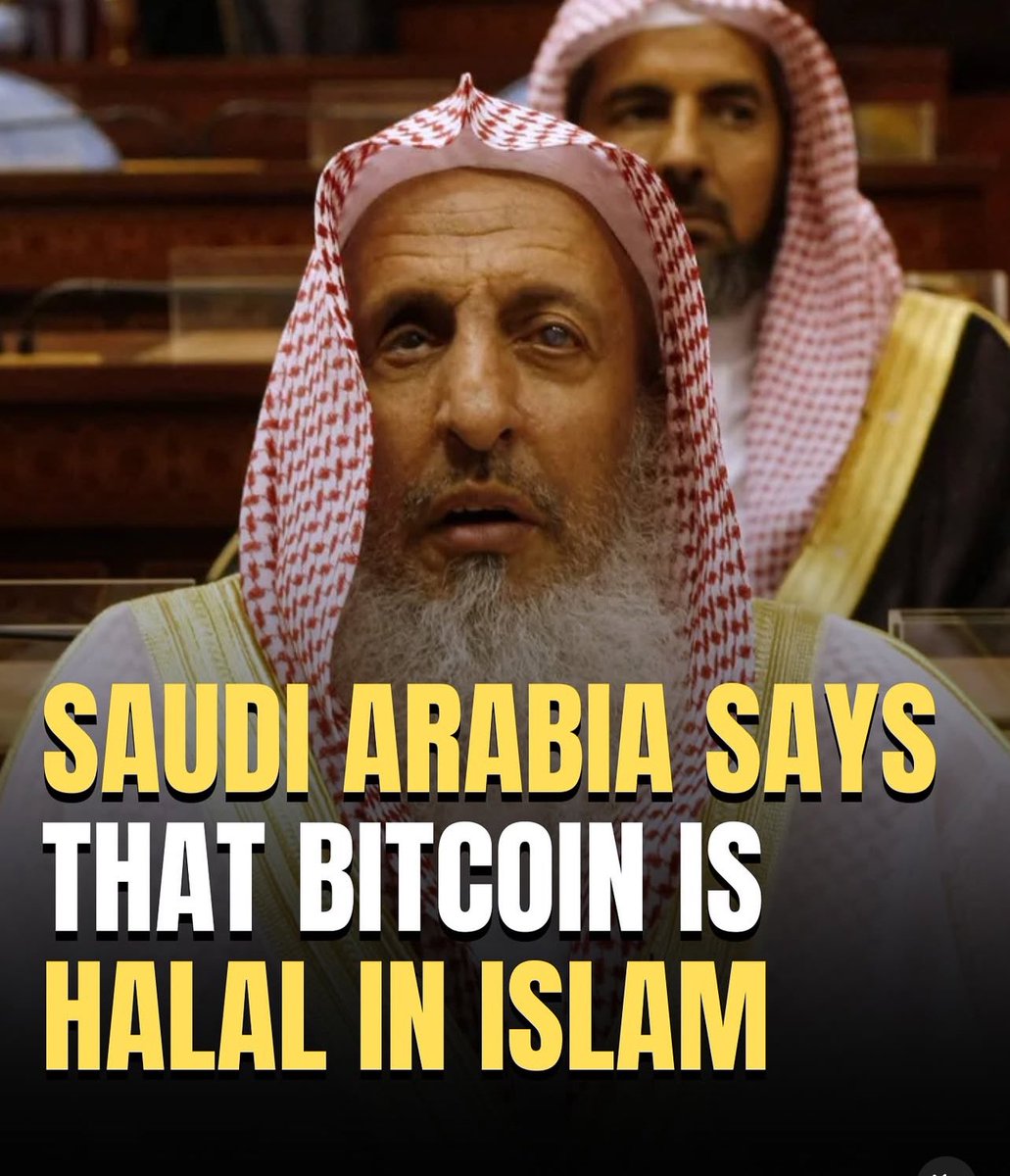 90year #old 🇸🇦#SaudiArabian #Cleric #declares #Bitcoin is #Halal in  #Islam. This will #open #up a #whole #new #market of #crypto #investors...  🚀 #BTC #Binance #HODL