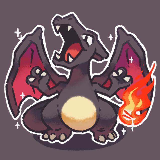 boastful lil charizard 🐲🔥
