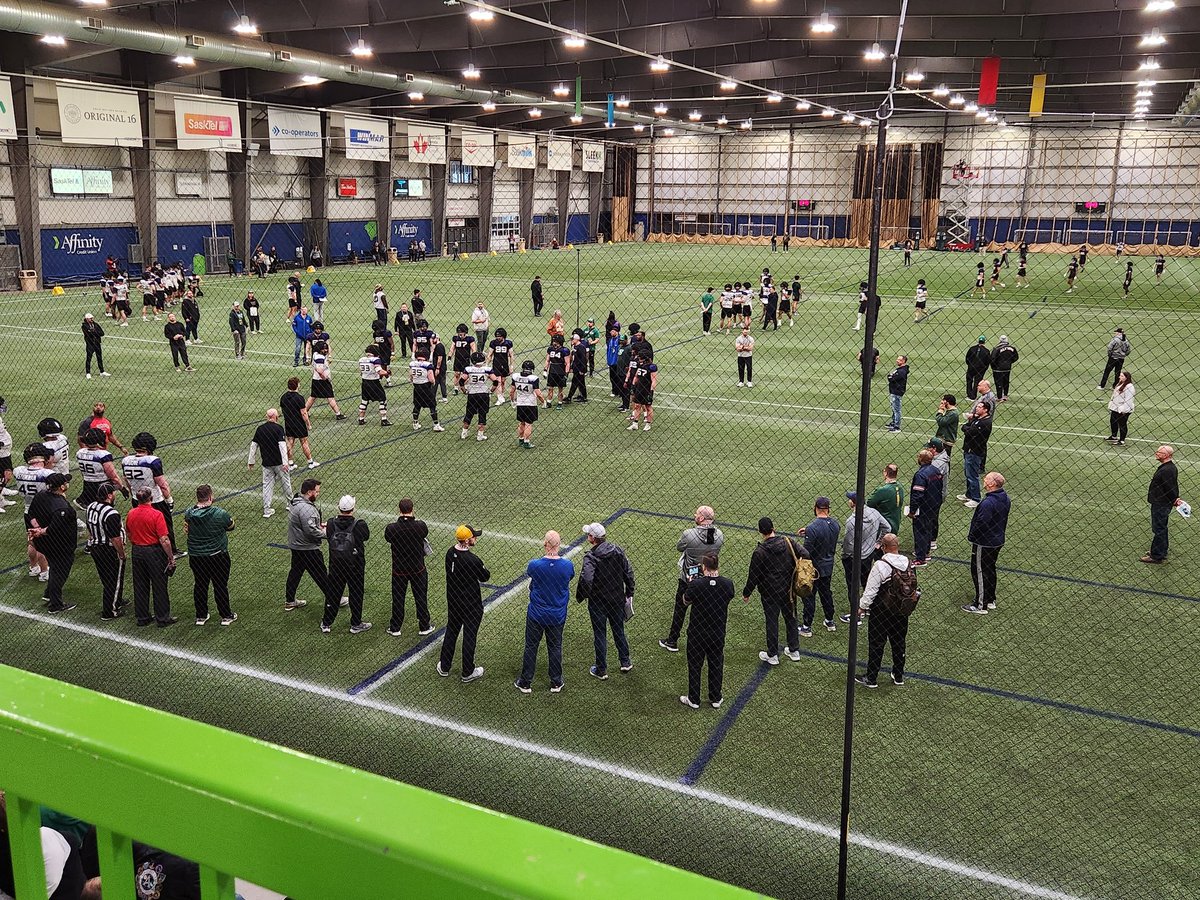 By far the most interest on the final morning of the CFL Combine is the offensive line battle.

#CFL #CflCombine