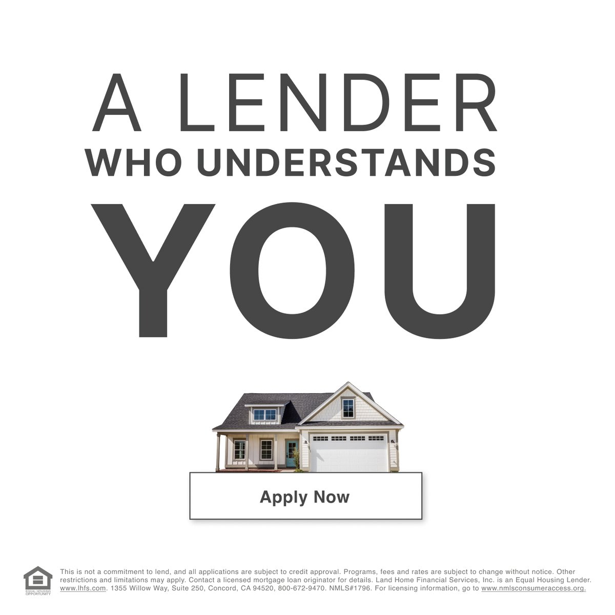 LandHomeFin's tweet image. It’s more than just a loan—it’s about understanding you. At Land Home Financial, we’re here to listen, to understand your unique needs, and to guide you every step of the way. Because your #LoanExpert should feel like your partner. Let’s make #Homeownership happen, together.