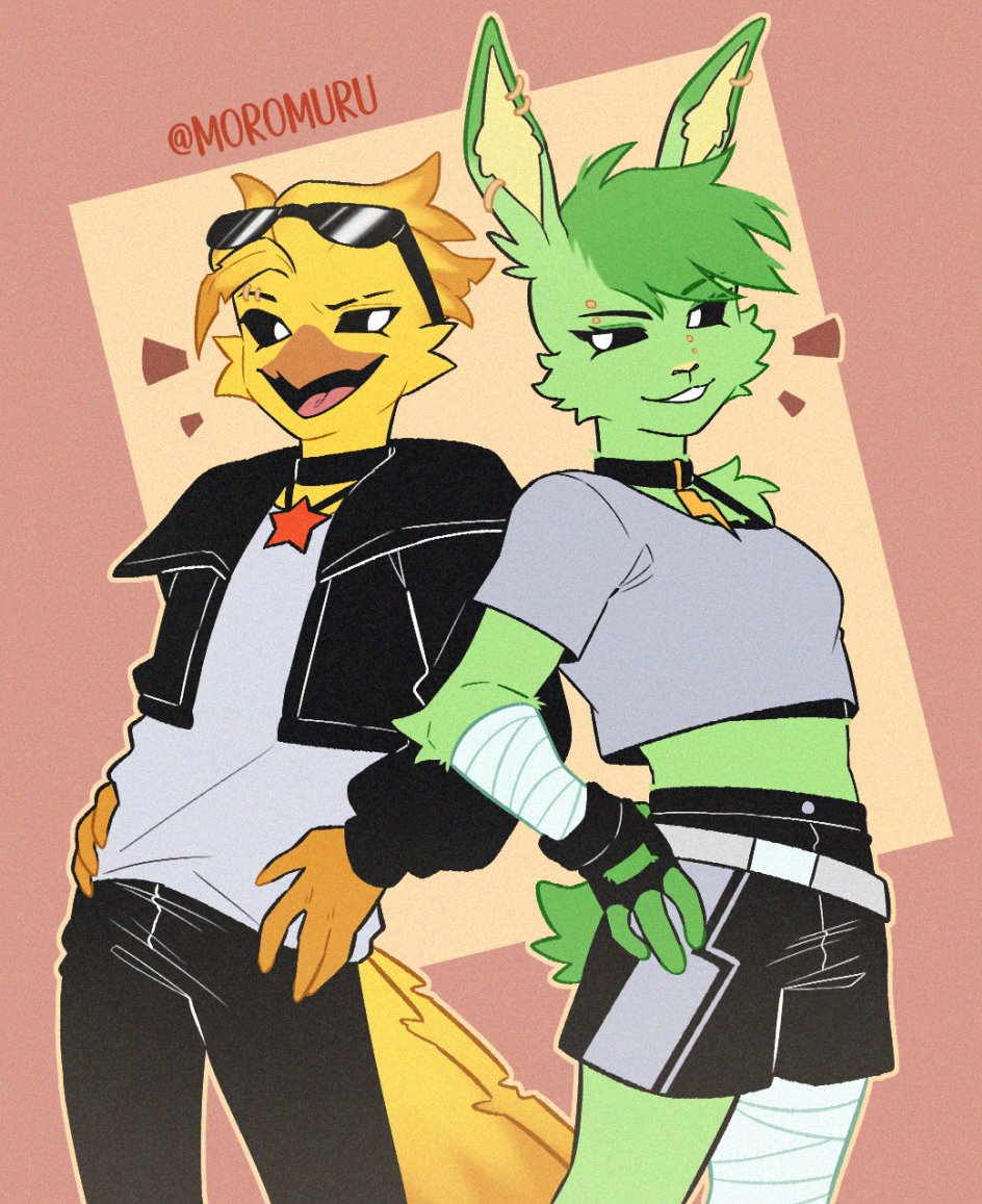 I really like their outfits 👀✨✨✨ #SmilingCritters