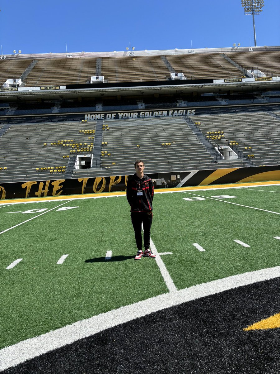 Thank you coach Darrel graham and dga flight squad for the opportunity to visit southern Mississippi and Tulane football