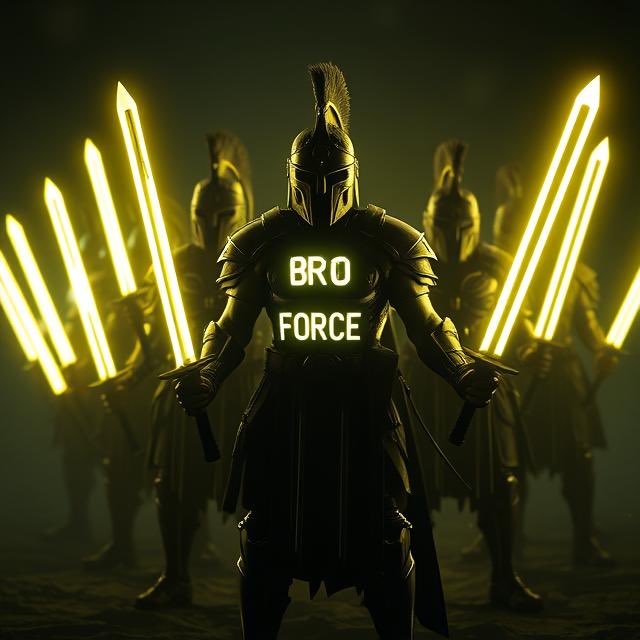 BroForceCoin's tweet photo. Day 3 of the Bro Force crypto takeover – uniting the bros, building the community! Join our 200+ strong Telegram squad and jump into the giveaway, all info on X. Together, we rise with the force of Bros! #memecoin #launch #crypto https://t.co/RzVuXU96kd