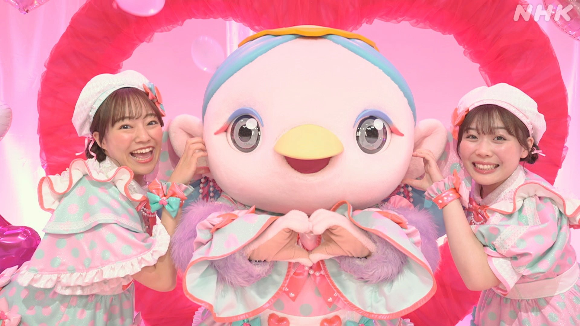 おかあさんといっしょももいろほっぺ 衣装ハンドメイド90cm