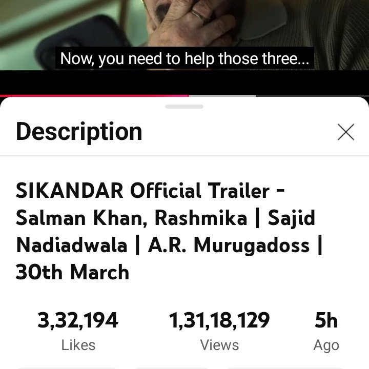 hyadav278's tweet photo. #SikandarTraiIer has completed Huge #13.1Million views & #330k likes in just 5hrs. ๐ฅ๐ฅ๐ฅ๐ฅ๐
How much it will get in 24hrs ??
Give me your prediction below..
#Sikandar
#SalmanKhan https://t.co/vHsuuY9wDd