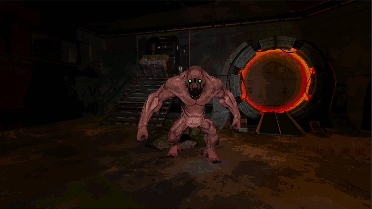 RiskyBiscuitInc's tweet image. I’m a #solodevsurvivor working on a survival horror game that teaches Morse code. 

The player uses Morse code to interact with the environment(ex. inputing Morse Code to open doors and decoding it open lockboxes).

All this while trying not to be killed by scary monsters.